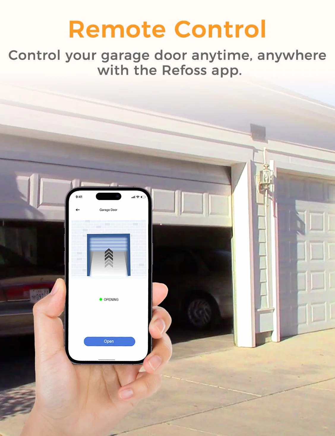 Refoss Smart Otwieracz do bram garażowych WLAN Apple HomeKit Alexa Google Home