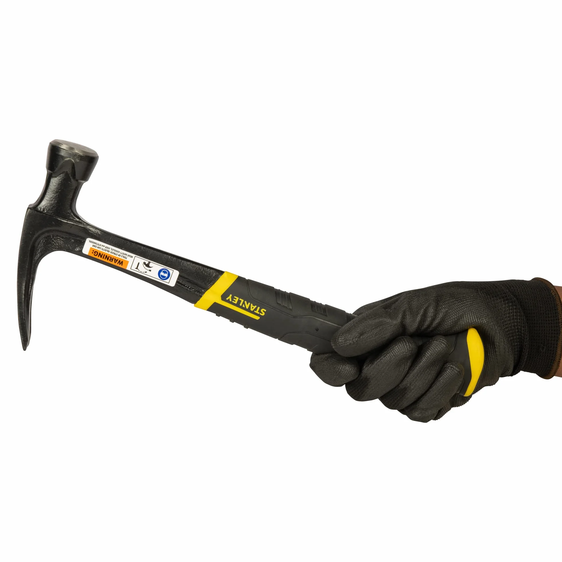 Stanley Antivibe All Steel Rip Młotek 450 g Czarny Żółty