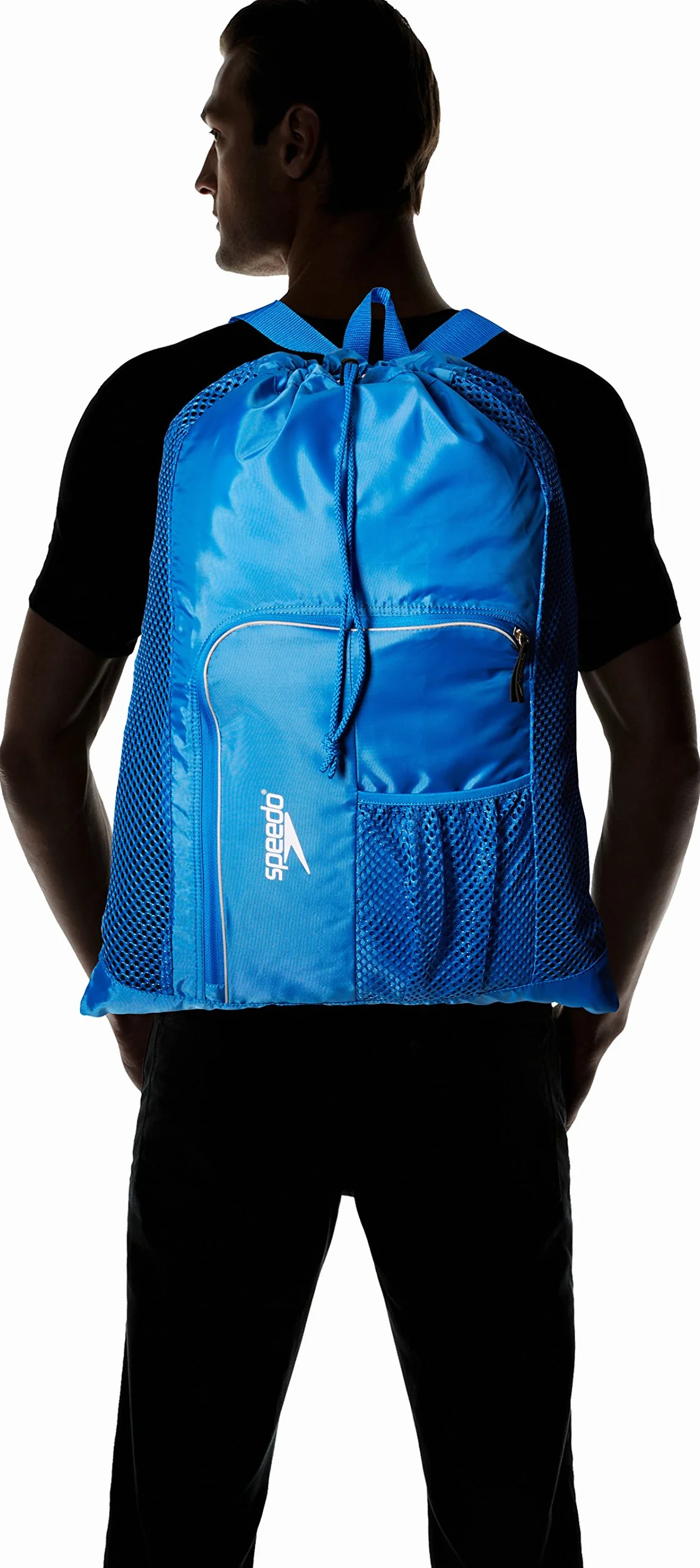 Speedo Unisex-Adult Deluxe Wentylator Mesh Torba wyposażenia, Imperial Blue