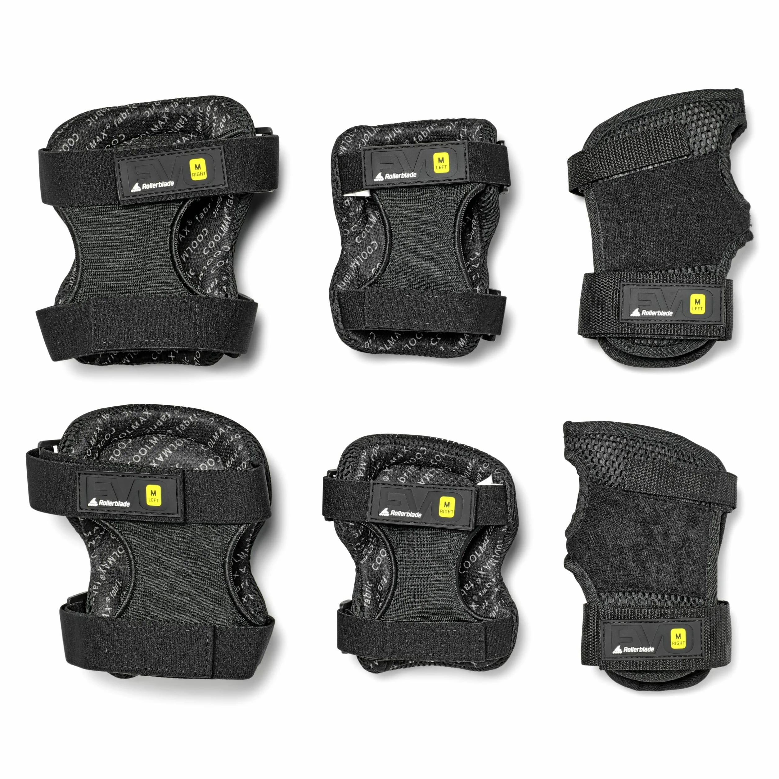 Rollerblade Uniseks – EVO PRO Gear 3 Pack ochraniacze dla dorosłych, OneColor, M