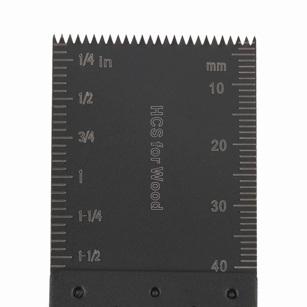 lyrlody Multitool brzeszczot pił, 20 szt. 34 mm uniwersalne piły zestaw oscylacyjny wielofunkcyjny dokładny szybki zestaw narzędzi wielofunkcyjnych z naciętym wzorem zębów do naprawy cięcia czarny