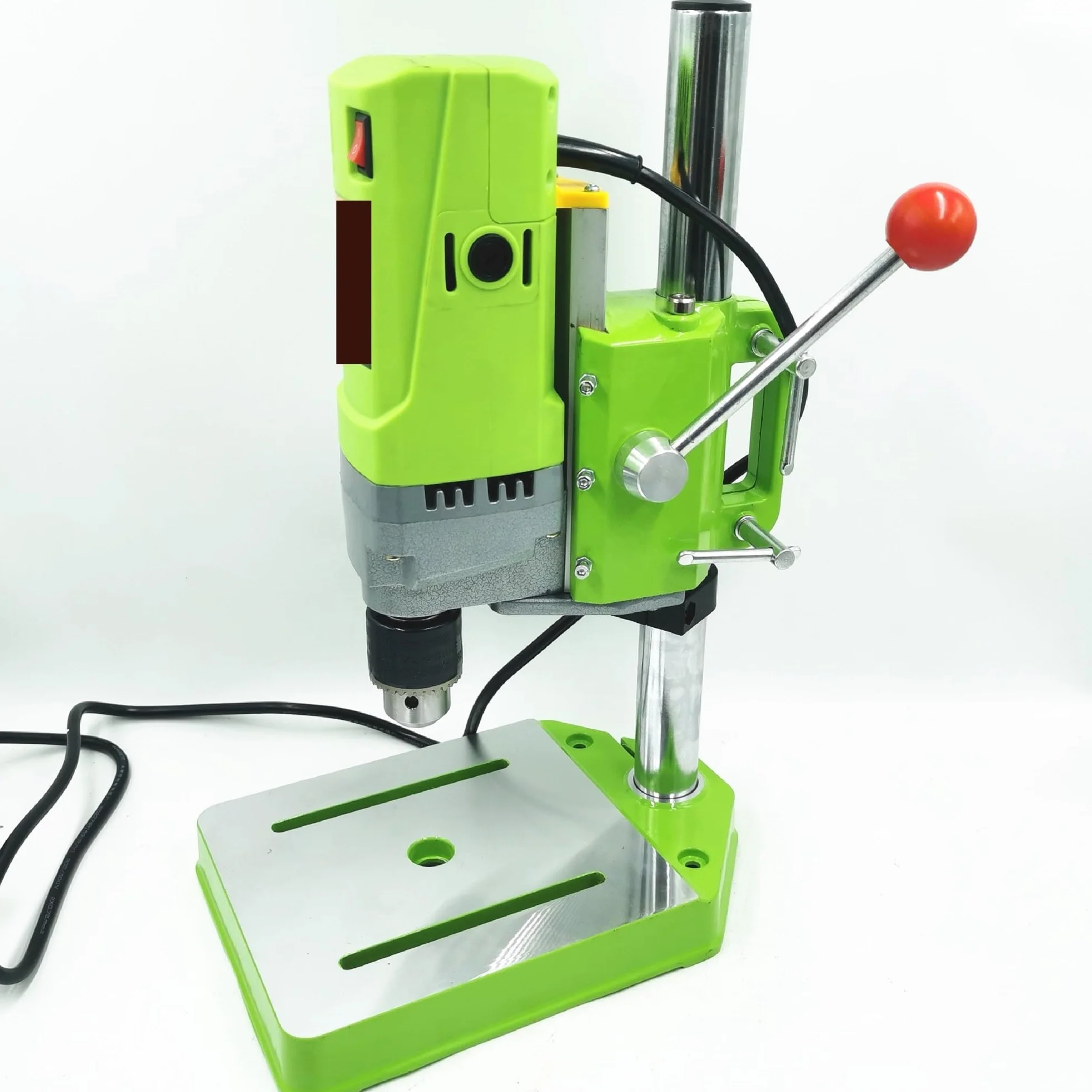 Wiertarka stołowa elektryczna 710 W, miniaturowa, do obróbki metalu, uchwyt wiertarski 1,5-13 mm, wiertarka stołowa stołowa Metalowe Drewniane DIY