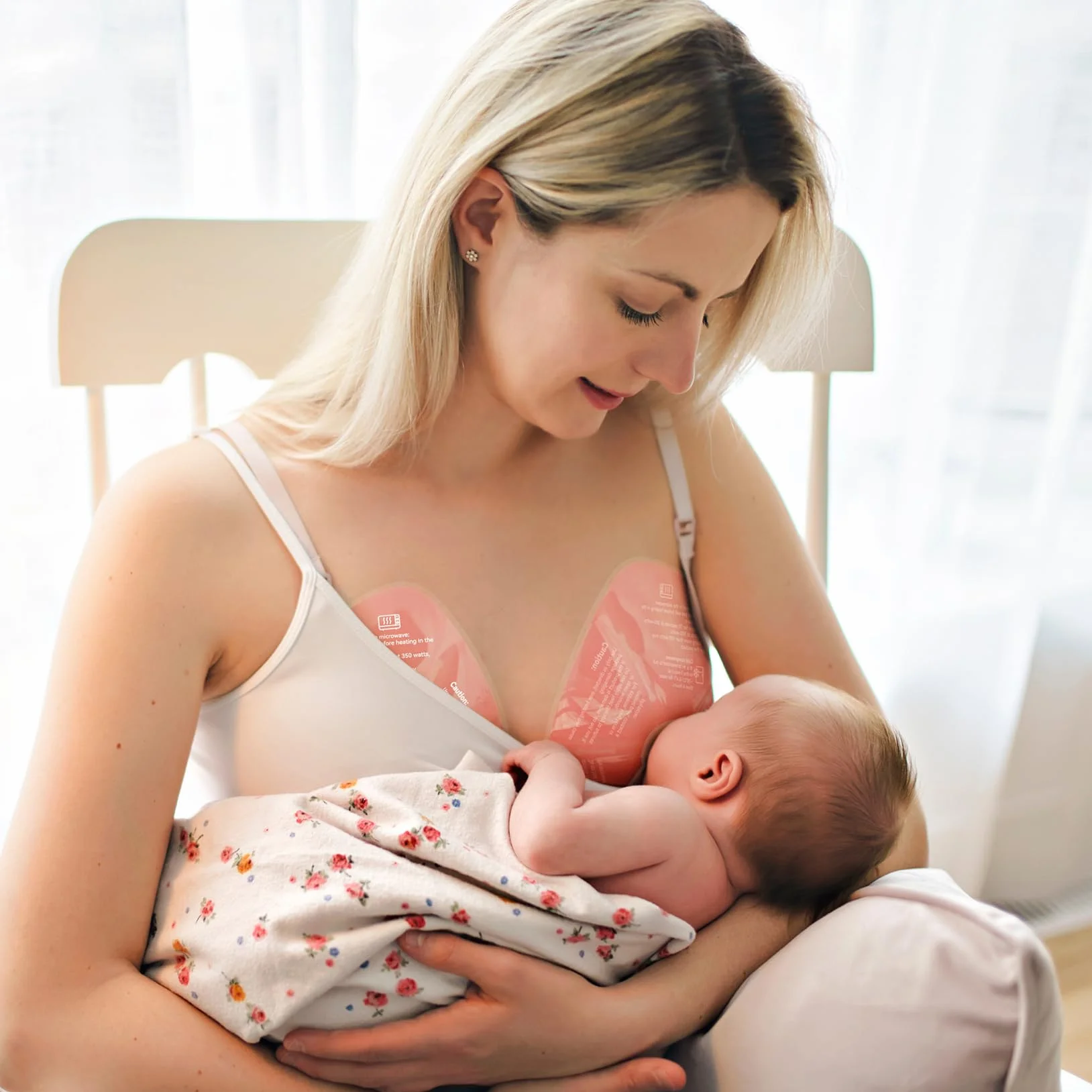 Momcozy Podkładki rozgrzewające i chłodzące do karmienia piersią