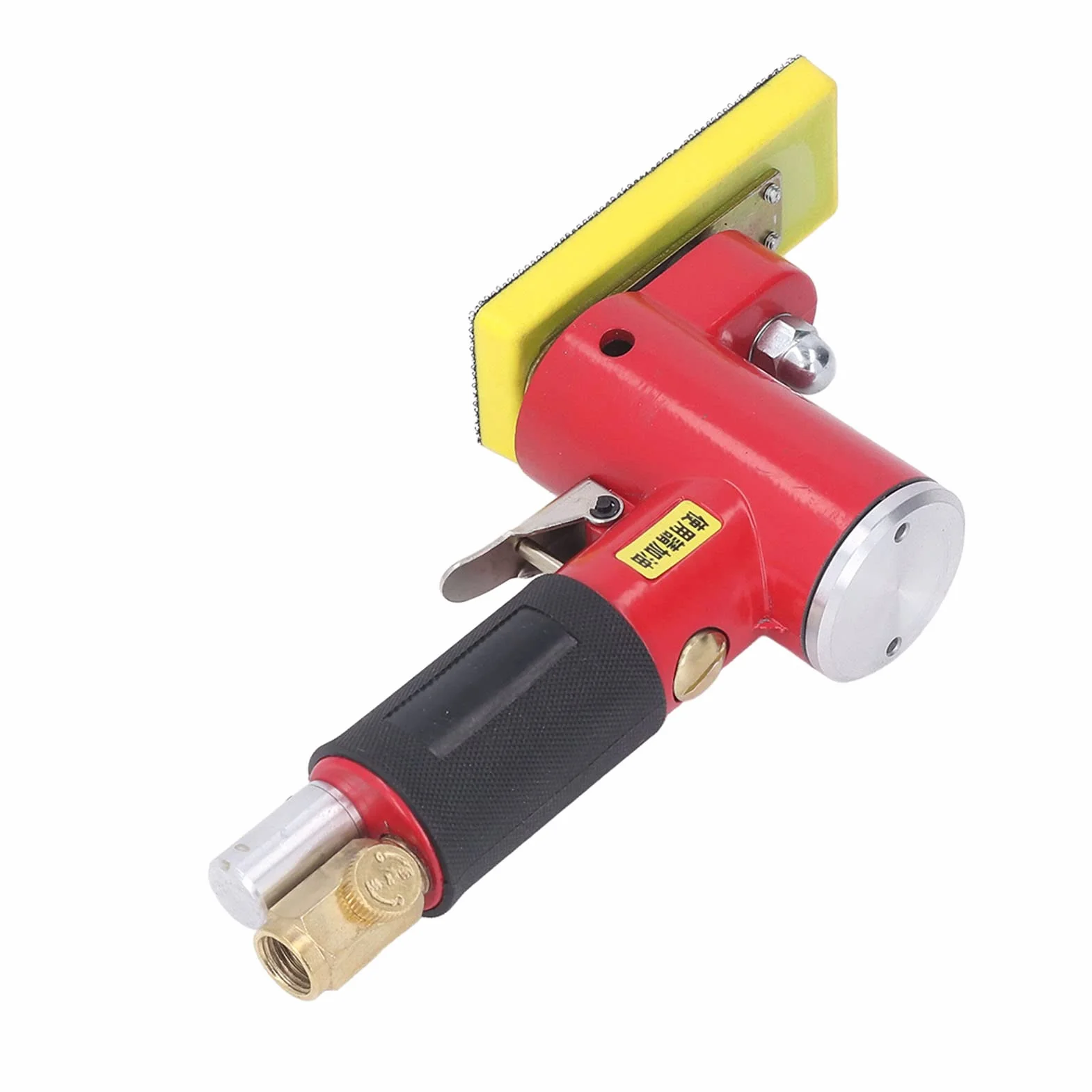 AUNMAS Pneumatyczna Szlifierka Oscylacyjna, Stop Cynku, Duża Moc i Niskie Zużycie Energii, Idealna do Obróbki Drewna i Szlifowania Metalu