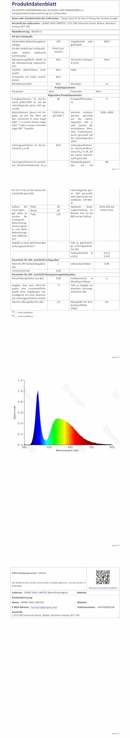 LED Żyrandol Metalowy | 2 Koła 40+60cm | 40W Lampa Wisząca Sufitowa Pierścieniami, Pilot Możliwością ściemniania 3000-6000K Lampa Wisząca Akrylowym Kloszem Sypialnia Przedpokój Czarny