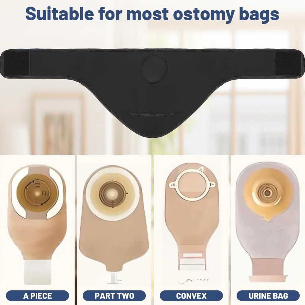 Stoma pasek regulowany stretch worek stomijny do kolostomii XL