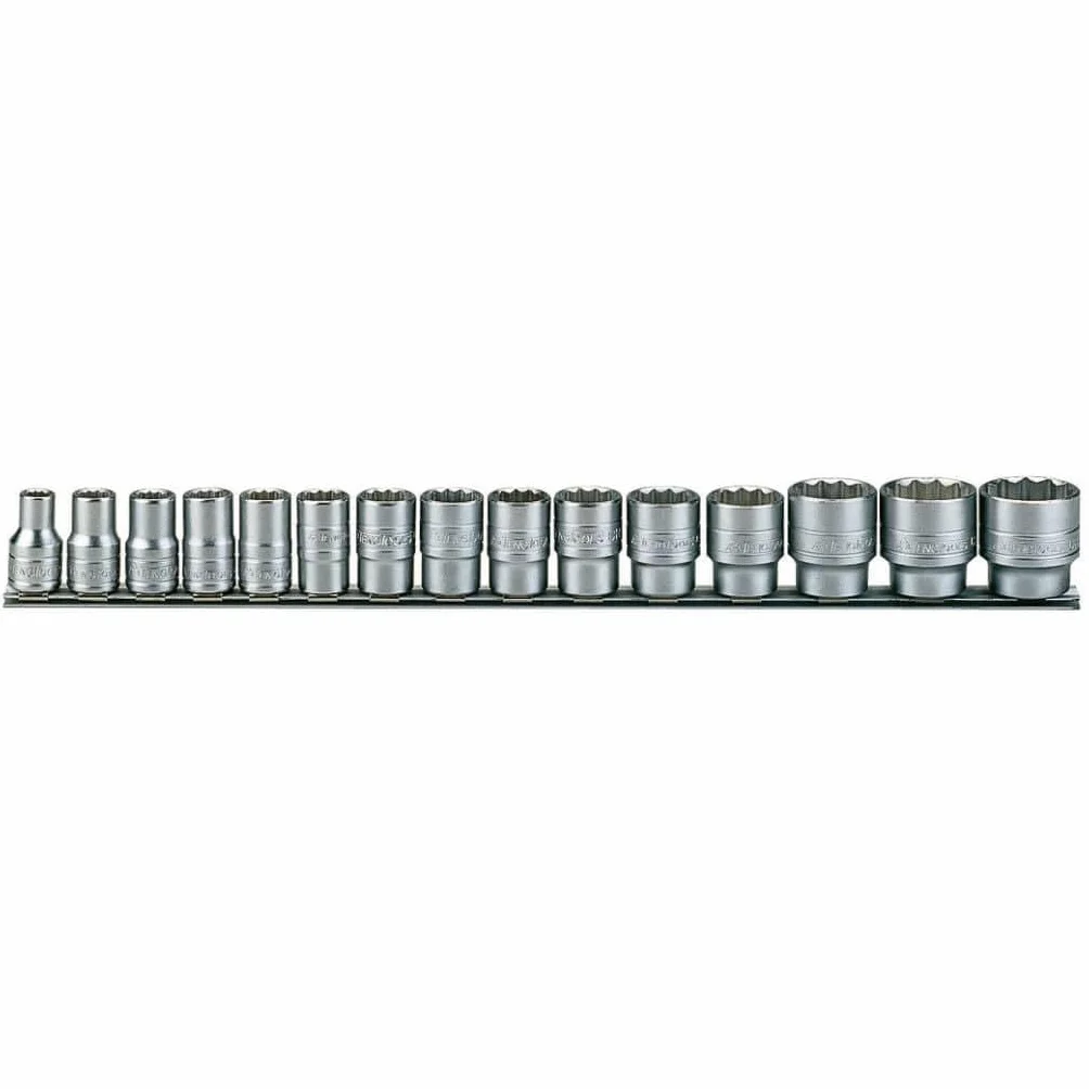 tengtools m1215 mm zestaw 6 kieliszków, Bi-Hex nasadki nasadowe do serii regularnej 1/2 cala