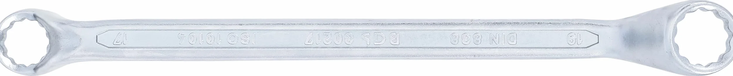 BGS 30217 | Klucz oczkowy dwustronny | głęboko odsadzony | 17 x 19 mm