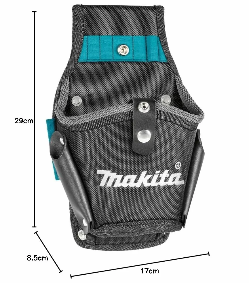 Makita E-15154 kabura na wkrętarkę, do mocowania na pasku, dla osób prawo- i leworęcznych, poliester, 170 x 85 x 290 mm (dł. x szer. x wys.)