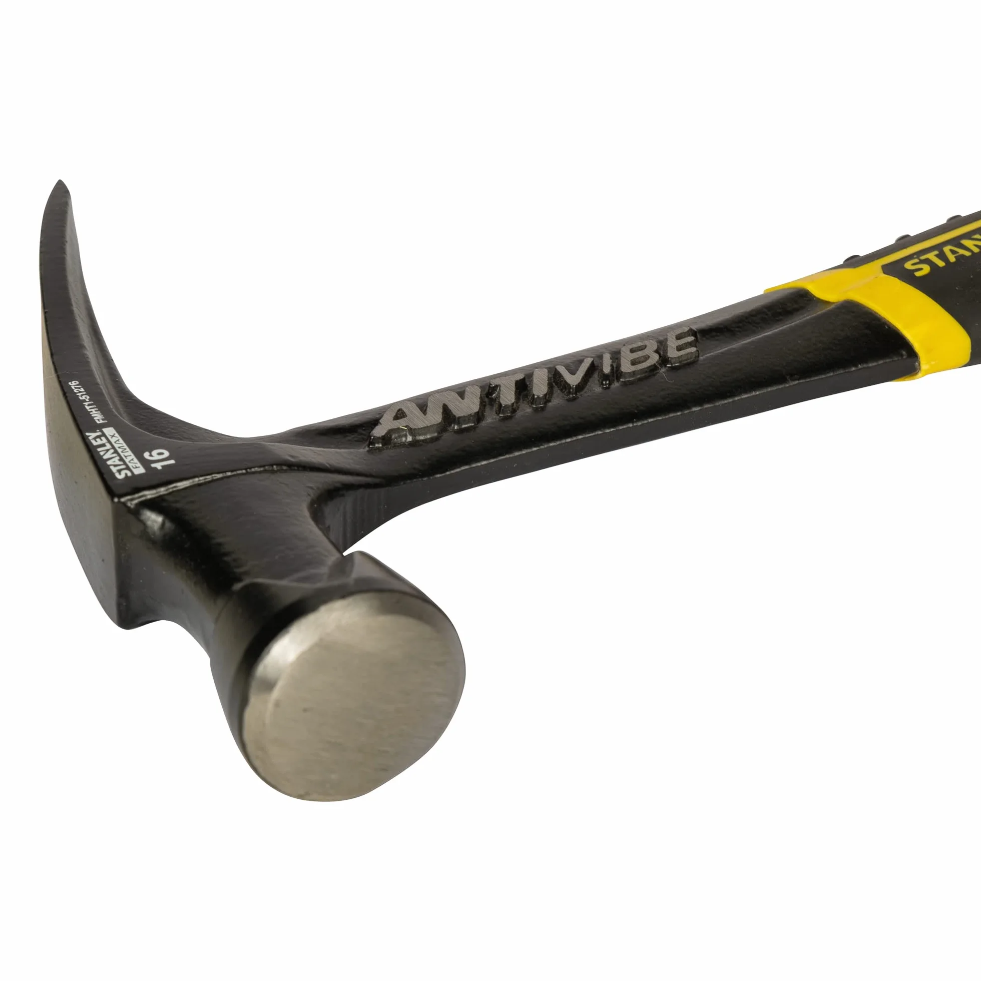 Stanley Antivibe All Steel Rip Młotek 450 g Czarny Żółty