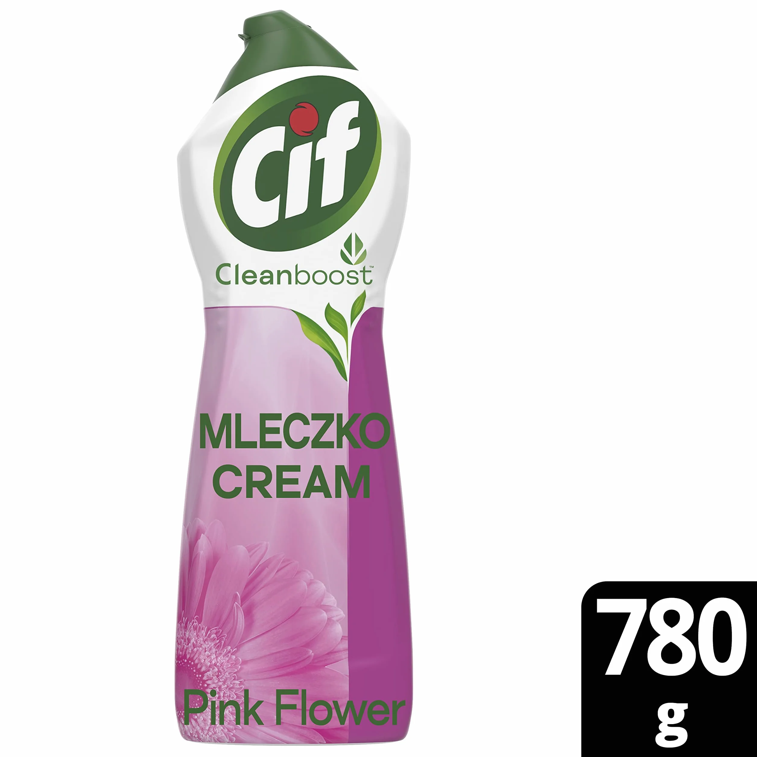 Cif Cream Pink Flowers Mleczko uniwersalne, do kuchni i do łazienki - 780 g