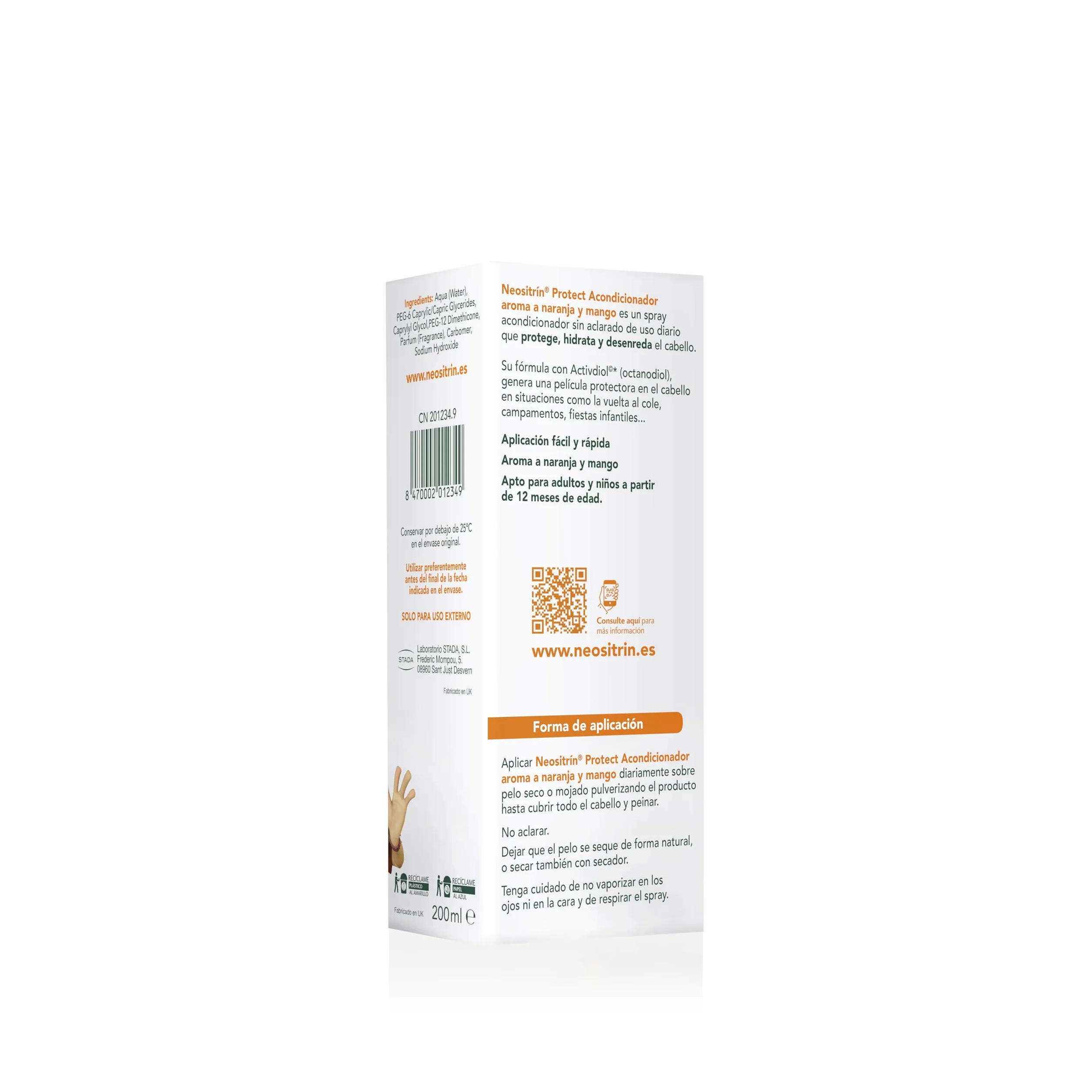 Neositrin Protect 250 ml środek niepłukujący zapobiegający wszom