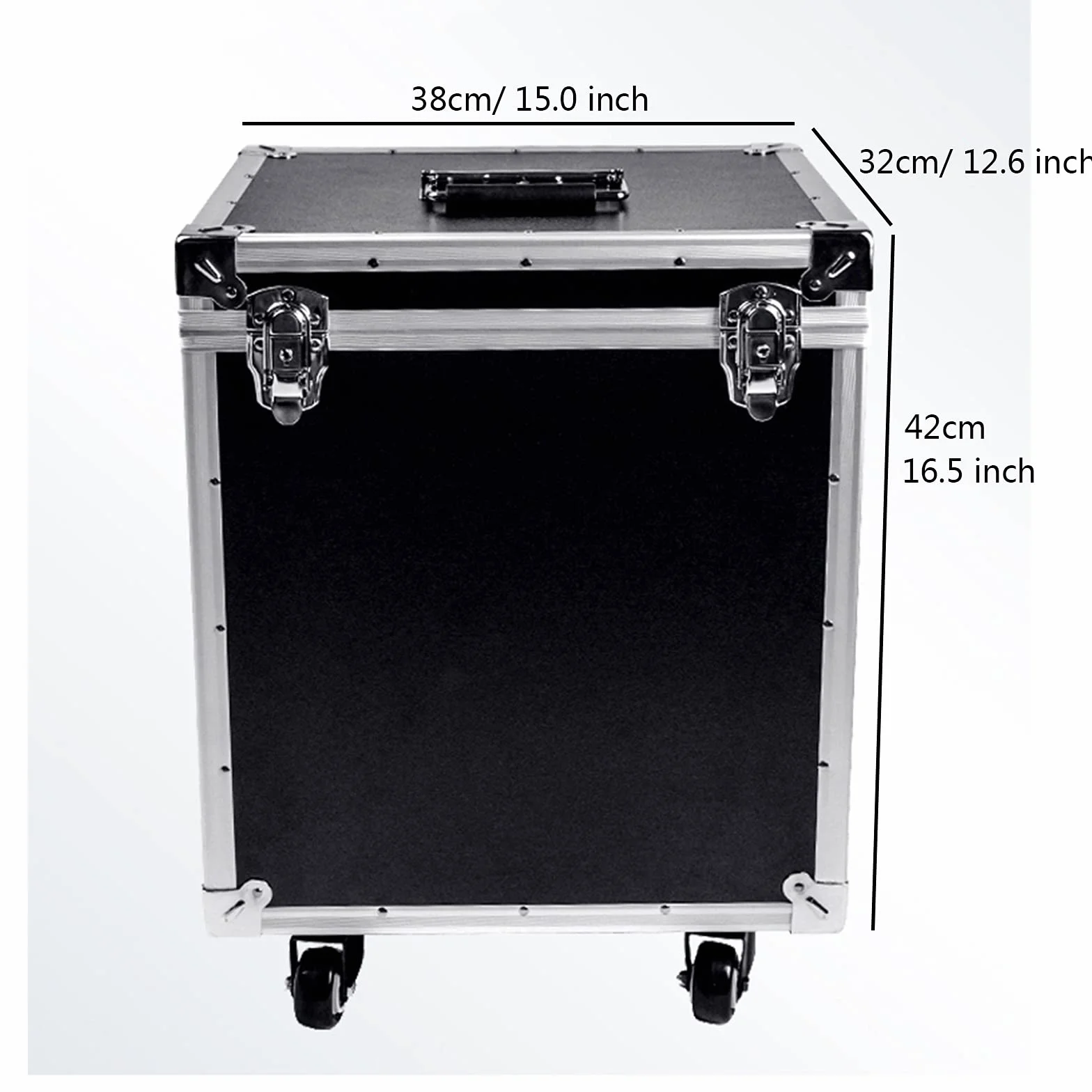Skrzynki narzędziowe Obudowa na narzędzia wielofunkcyjne z kółkami i uchwytem Stopu aluminiowego Storage Outdoor Hardware Elektrycyna Case Parts Caster Naprawa Przenośna skrzynka narzędziowa (Color :