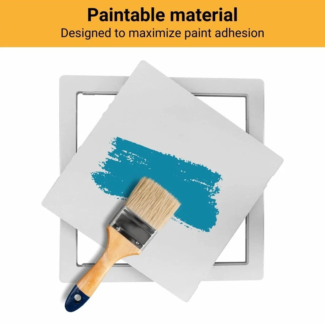 350 x 350 mm dopasowanie powierzchni panelu dostępowego (35 x 35 cm) ABS plastik inspekcyjny właz dostęp do luku podtynkowego kontrola klapka serwisowa właz do malowania - krany, zawory, okablowanie, drzwi licznika