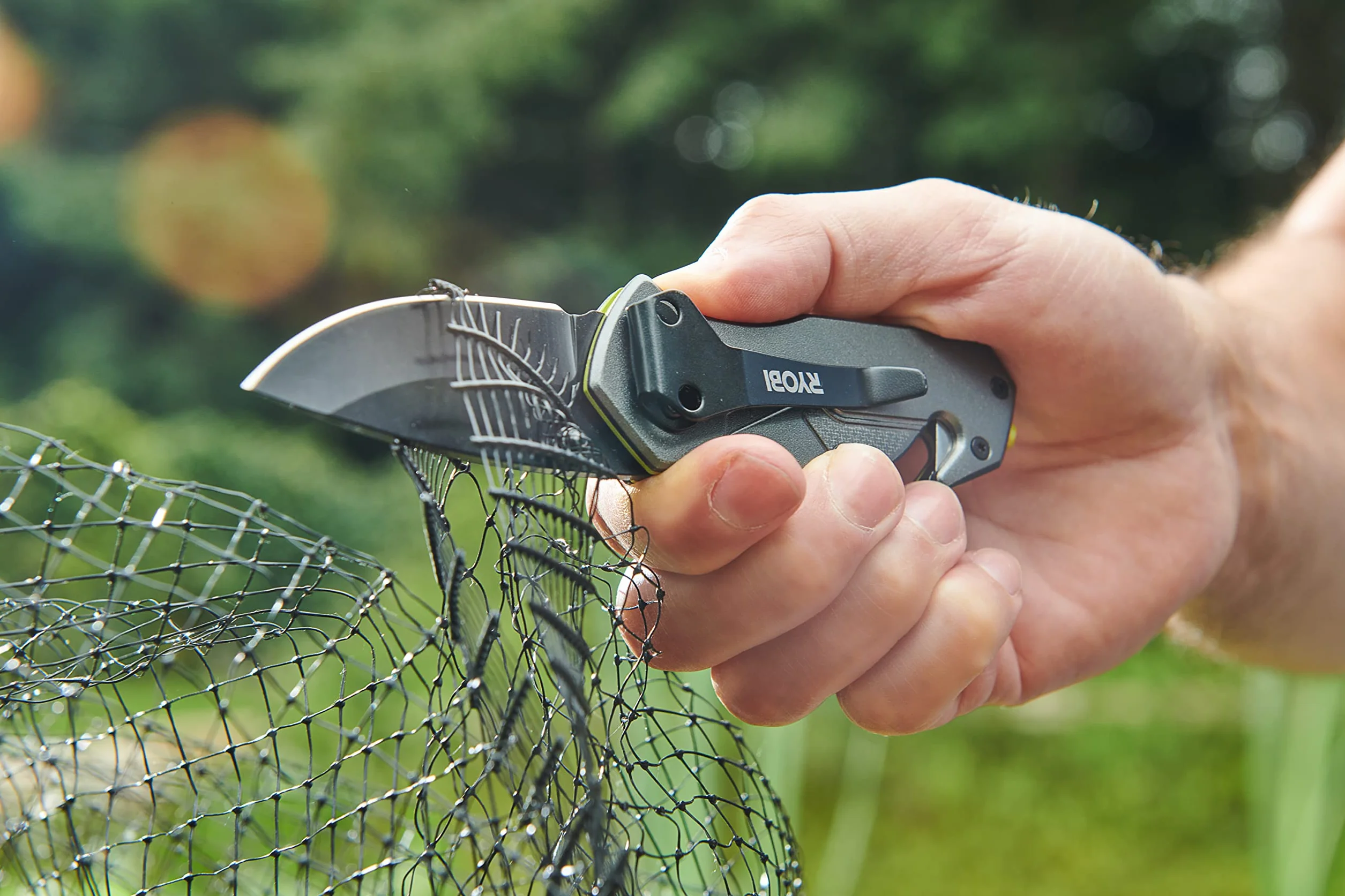 Ryobi RFK25T Kompaktowy Nóż Składany, Zielony