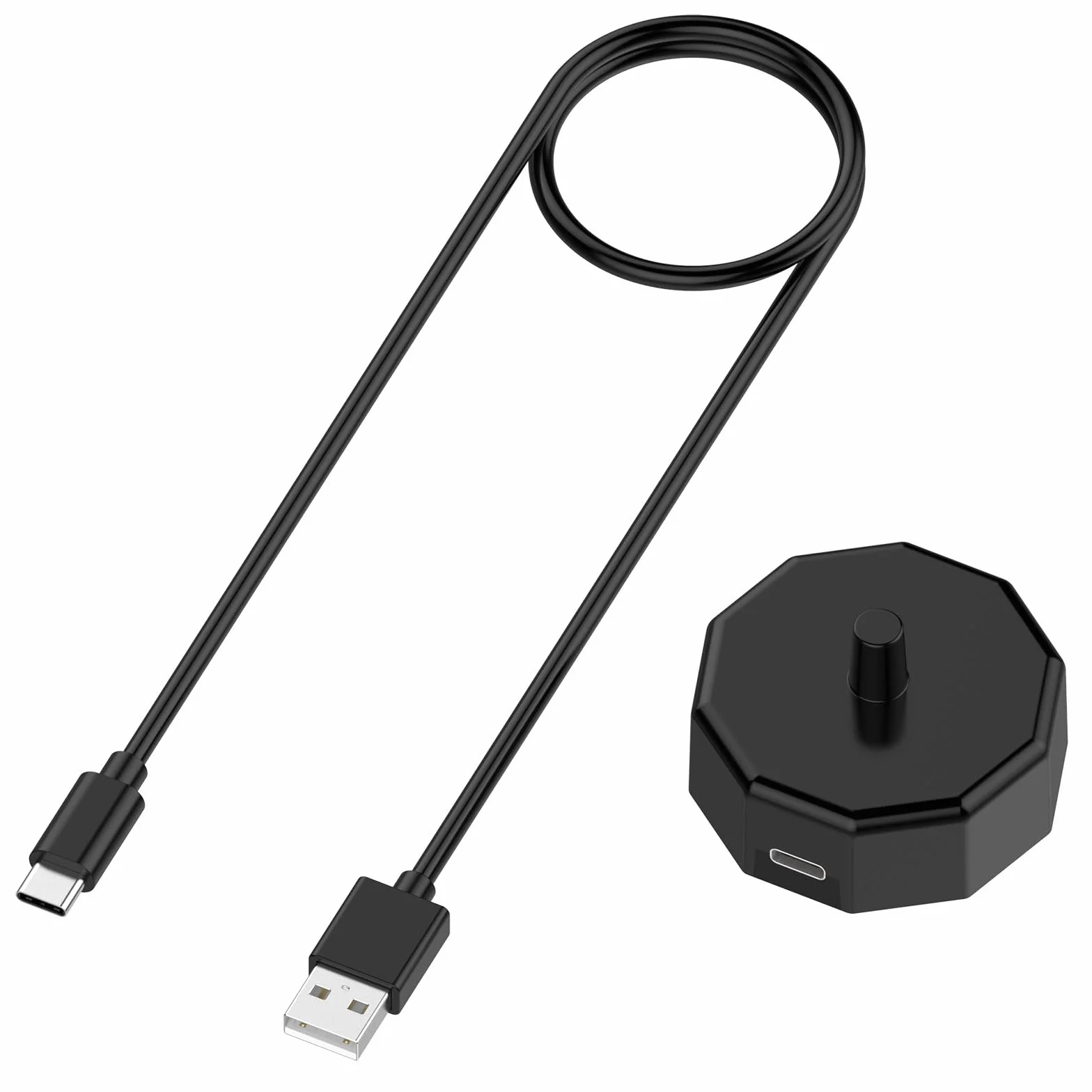 Discool zastępczy kabel USB typu C, kompatybilny z Braun Oral-B, elektryczna szczoteczka do zębów, adapter ładowarki, ładowarka magnetyczna USB C, podstawa (1 m)