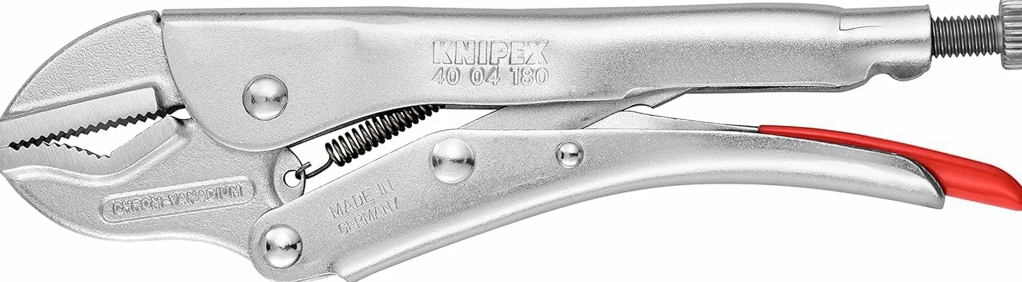 KNIPEX Szczypce zaciskowe uniwersalne Ocynkowane 180 mm, 40 04 180