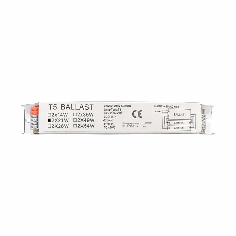 Elektroniczne stateczniki szerokonapięciowe T5 do lamp fluorescencyjnych 220-240 V, z natychmiastowym startem, wysyłki bezpośredniej (7)(4)