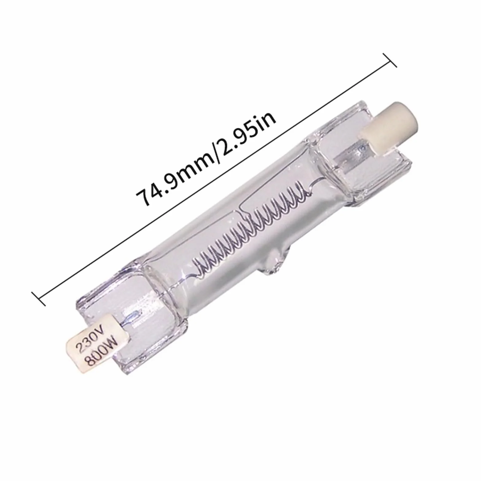 Lampa metalohalogenkowa R7S 230V 800W 3200K ciepła biała żarówka 5 sztuk