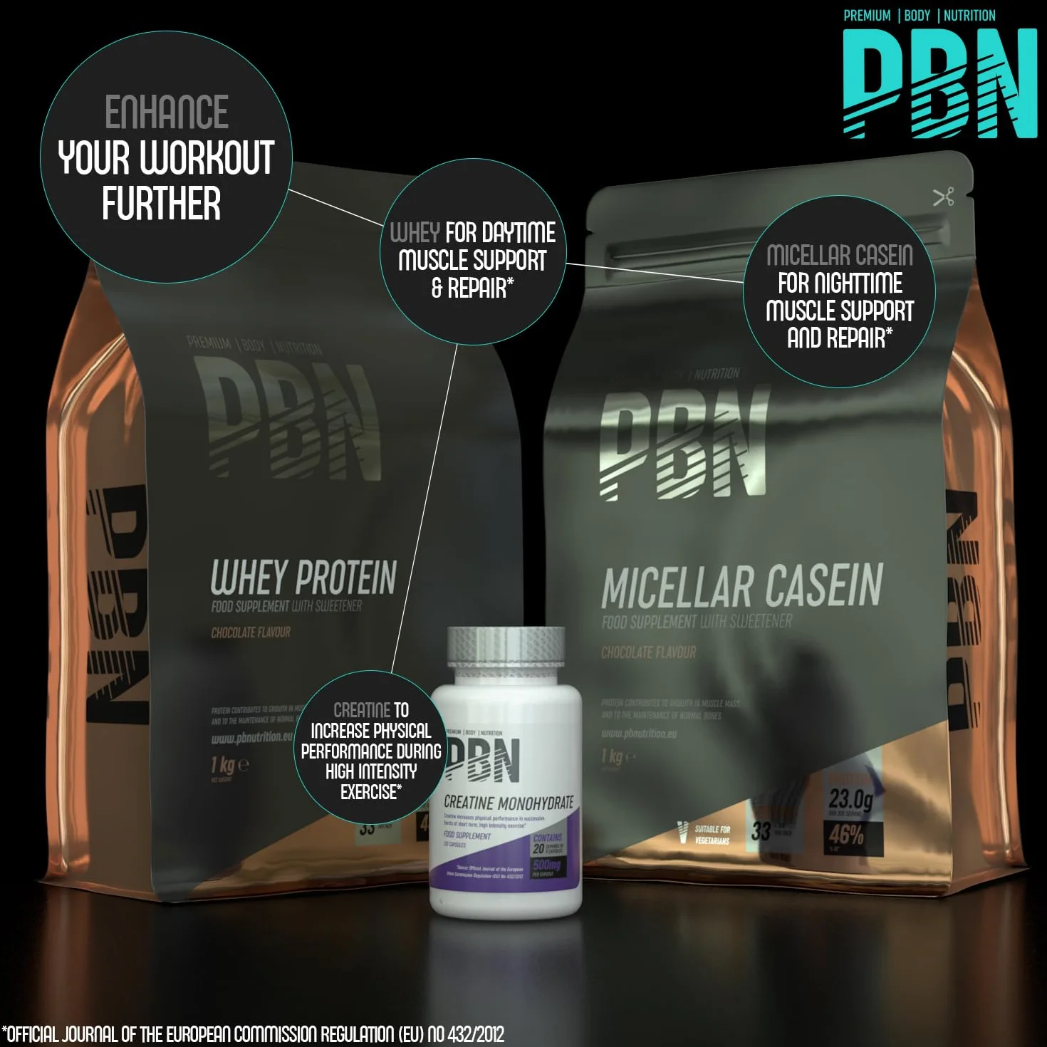 Premium Body Nutrition Micellar Casein Białko Czekoladowe, 1 kg