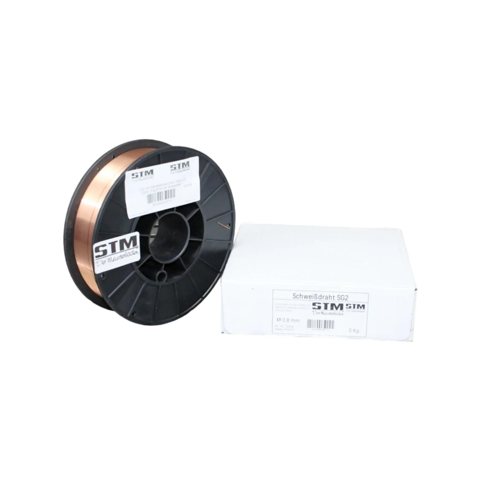 Drut spawalniczy SG2 stal miedziowana Ø 0,8 lub 1,0 mm CO2 G3Si1 MIG MAG (0,8 mm)