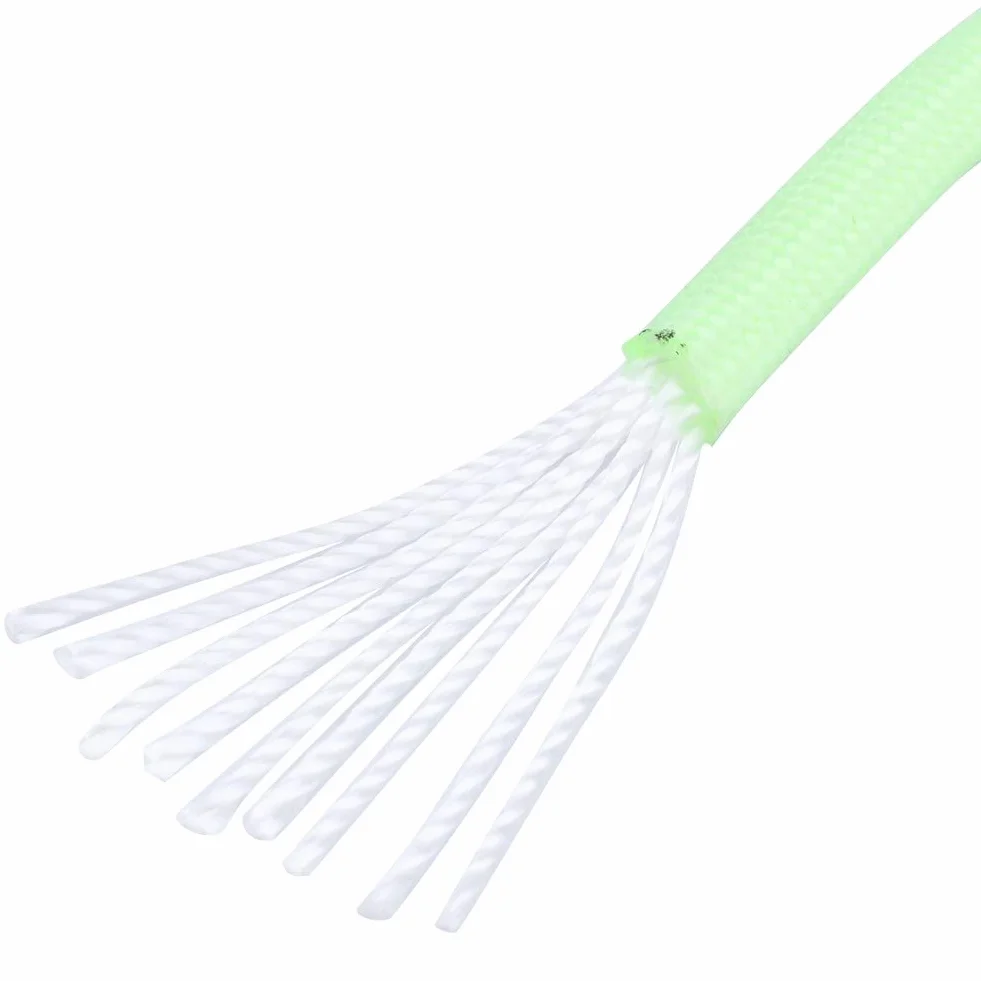 ZJchao (TM) Glow in The Dark Zesty 9 Strand 550 Luminous Glow in the Dark Paracorachute Cord … (150 m, zielony)