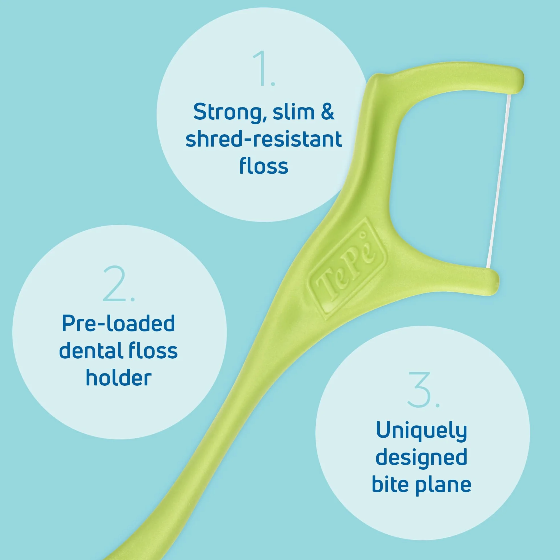 Mini Flosser, 36pcs, flossers for teeth, efficient dental plaque removal tool for easy cleaning between teeth, for narrow gaps