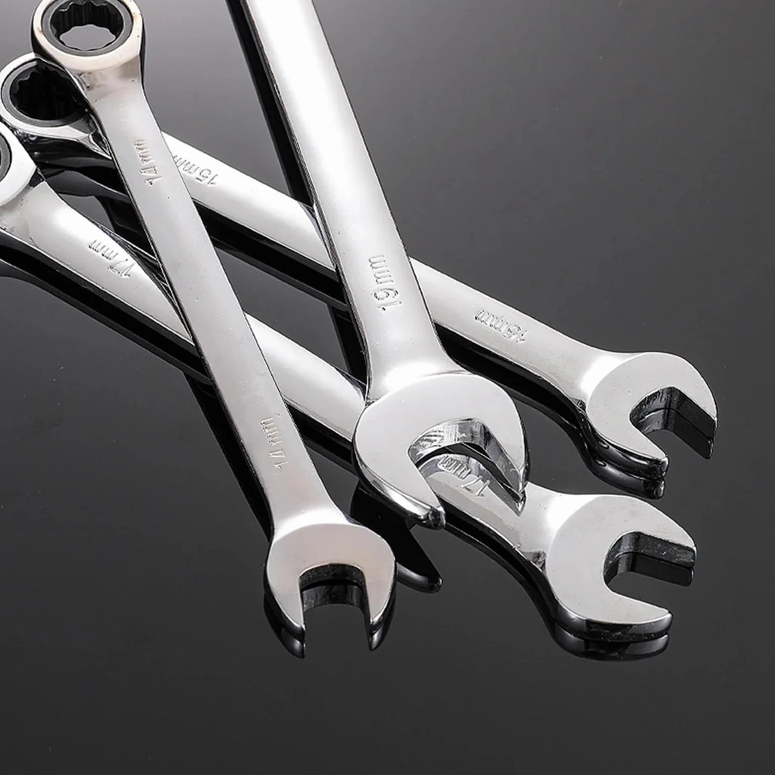 Wielofunkcyjny klucz nastawny 20 szt. 6 mm-22 mm, dwufunkcyjny, otwarty klucz Torx, grzechotka, stal chromowo-wanadowa, narzędzie dwugłowe do napraw(21mm)