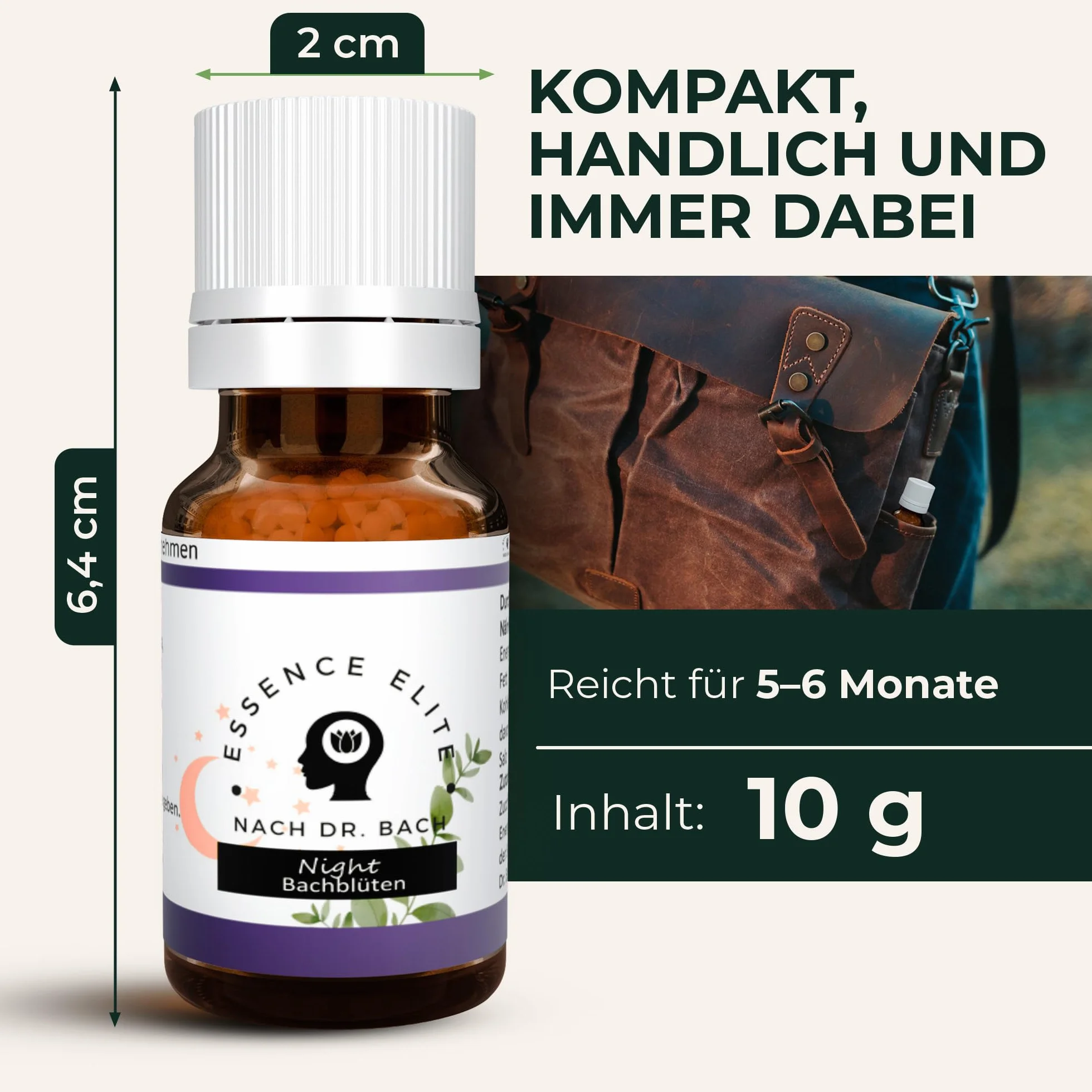 Bach Night Globuli 10 g – naturalne wsparcie podczas zasypiania