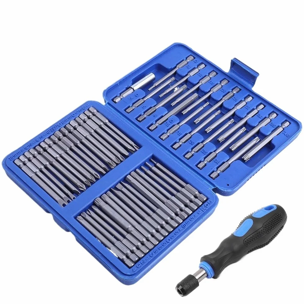 Zestawy wierteł, zestaw, wielofunkcyjnych śrubokrętów, 1/4" ze stali chromowo-wanadowej (51 szt.)(51 Pcs)