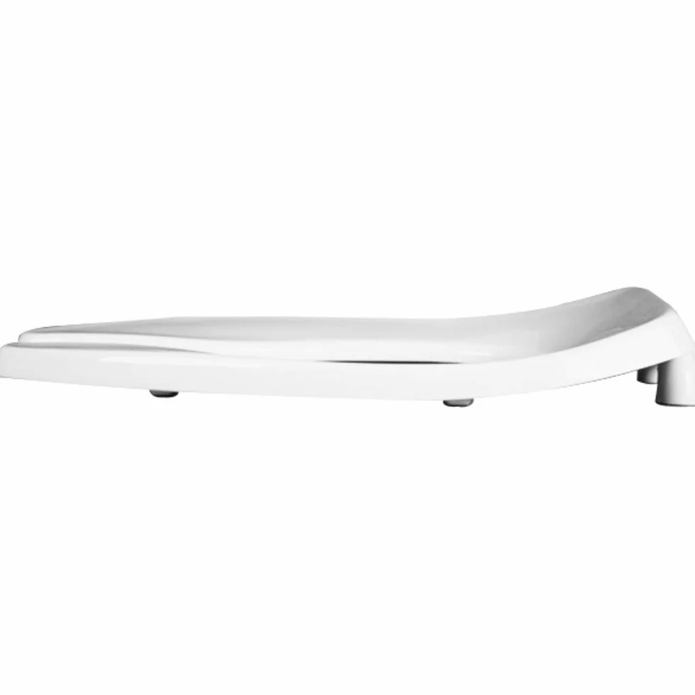 Bemis 3155SSC000 3155SSCT 000 komercyjna plastikowa podłużna deska sedesowa, biała