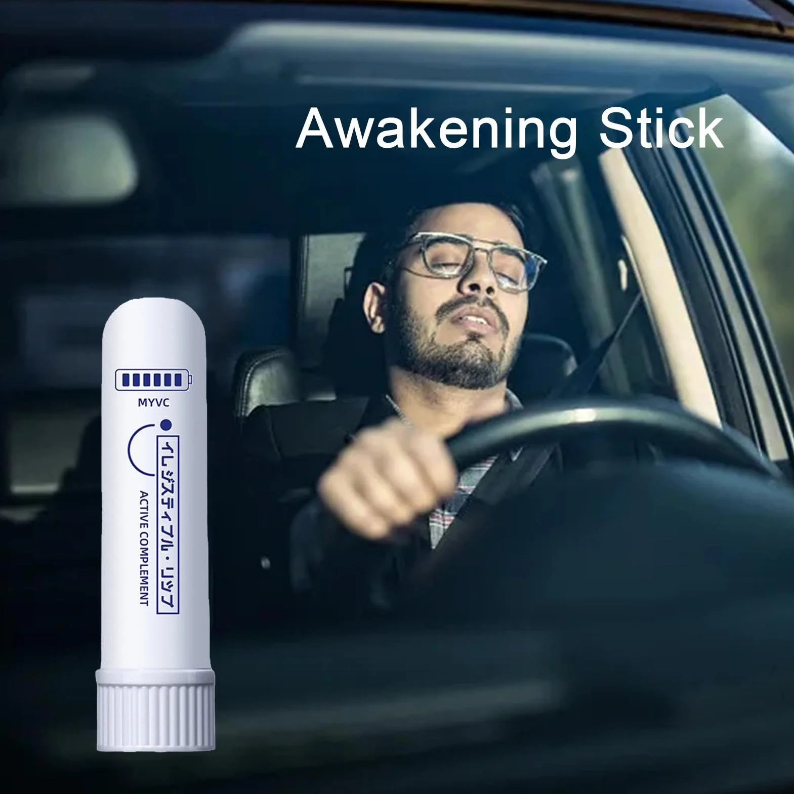 Rysik do inhalacji nosa, pręt do aromaterapii z podwójnym otworem