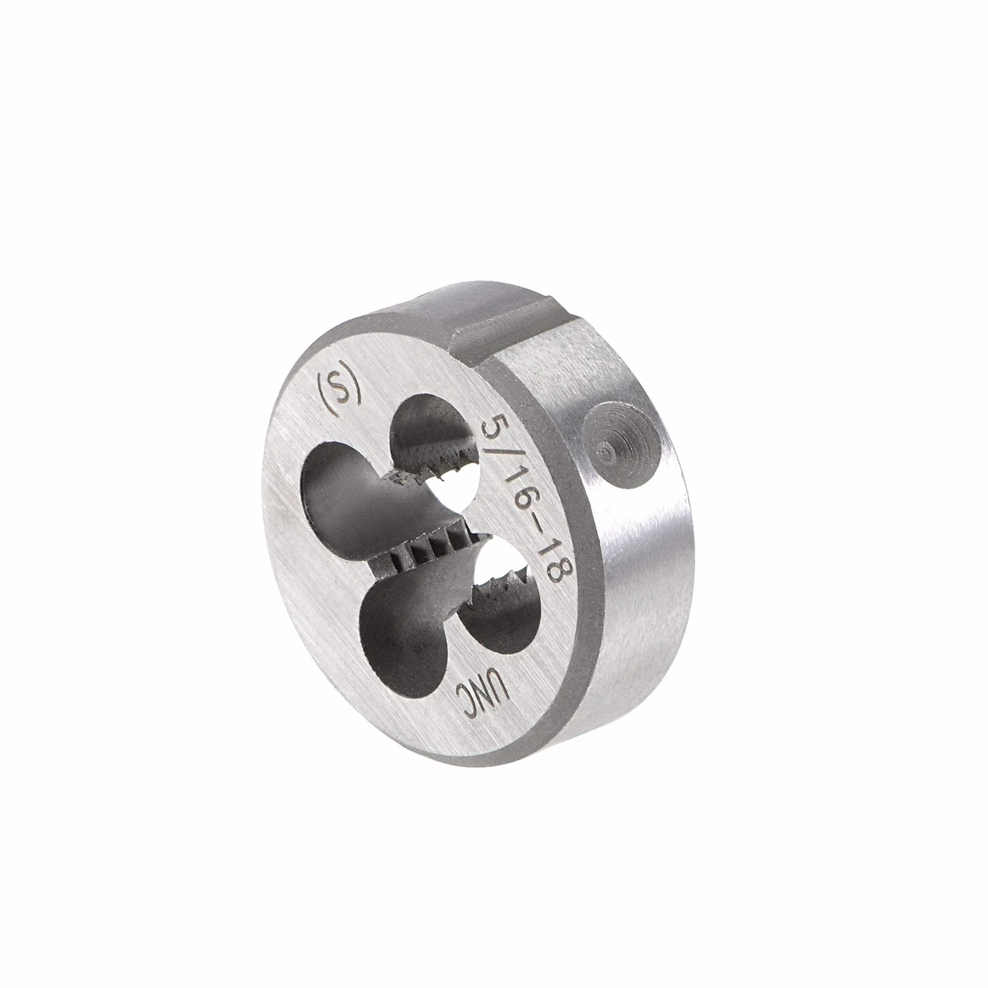 Zestaw gwintowników i narzynek 5/16"-18 UNC, gwintownik maszynowy HSS z narzynką okrągłą, prawy