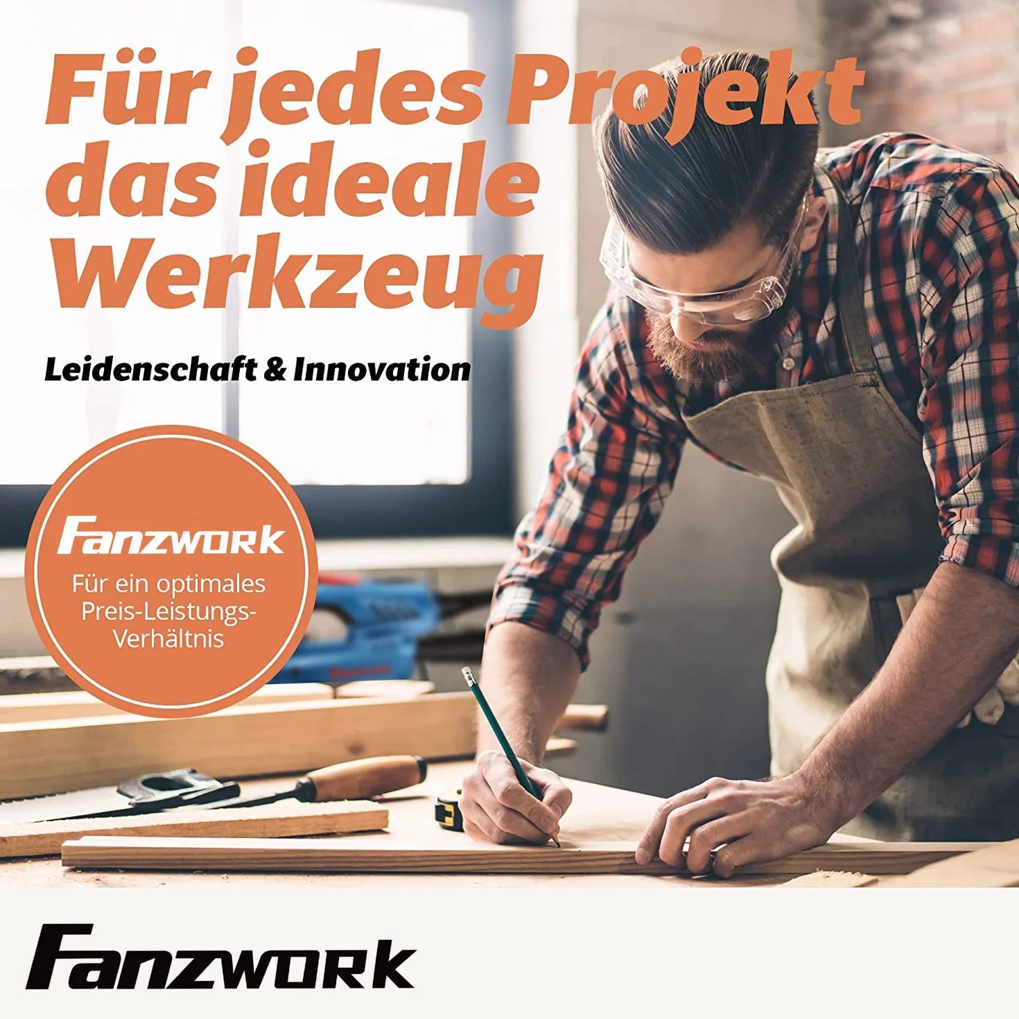 FANZORK Szlifierka do betonu, zestaw szlifierski do betonu z diamentową tarczą szlifierską i częścią ssącą (1500 W / 125 mm+)