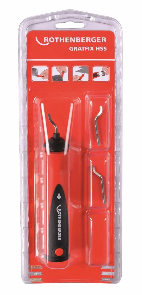 ROTHENBERGER 21651 GRATFIX HSS, gratownik z ostrzami nr 1-2-3
