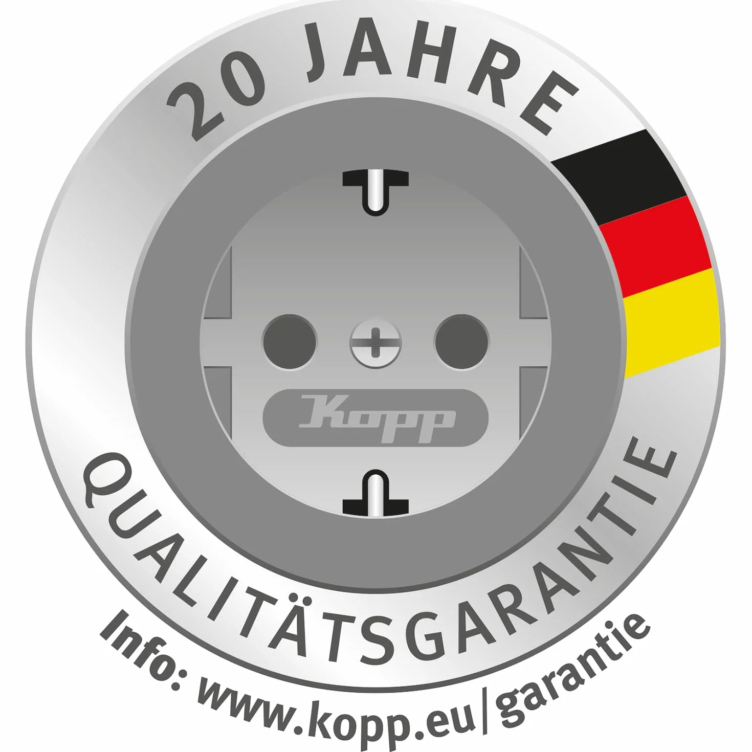 Kopp 308402087 Rama Maskująca, Biała, Pojedyncza