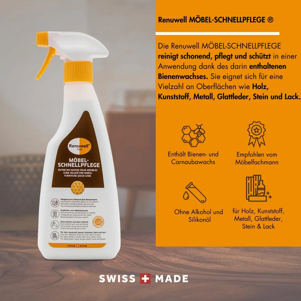 RENUWELL preparat do szybkiej pielęgnacji mebli 500 ml