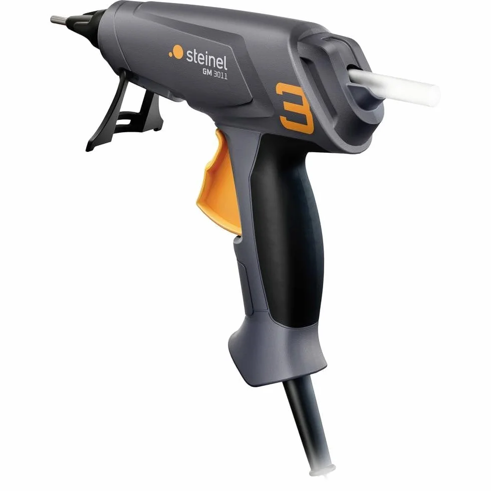 Steinel GlueMatic 3011 pistolet do kleju, w tym. patyczki klejowe 11 mm, dysza wymienna, idealna do napraw i majsterkowania