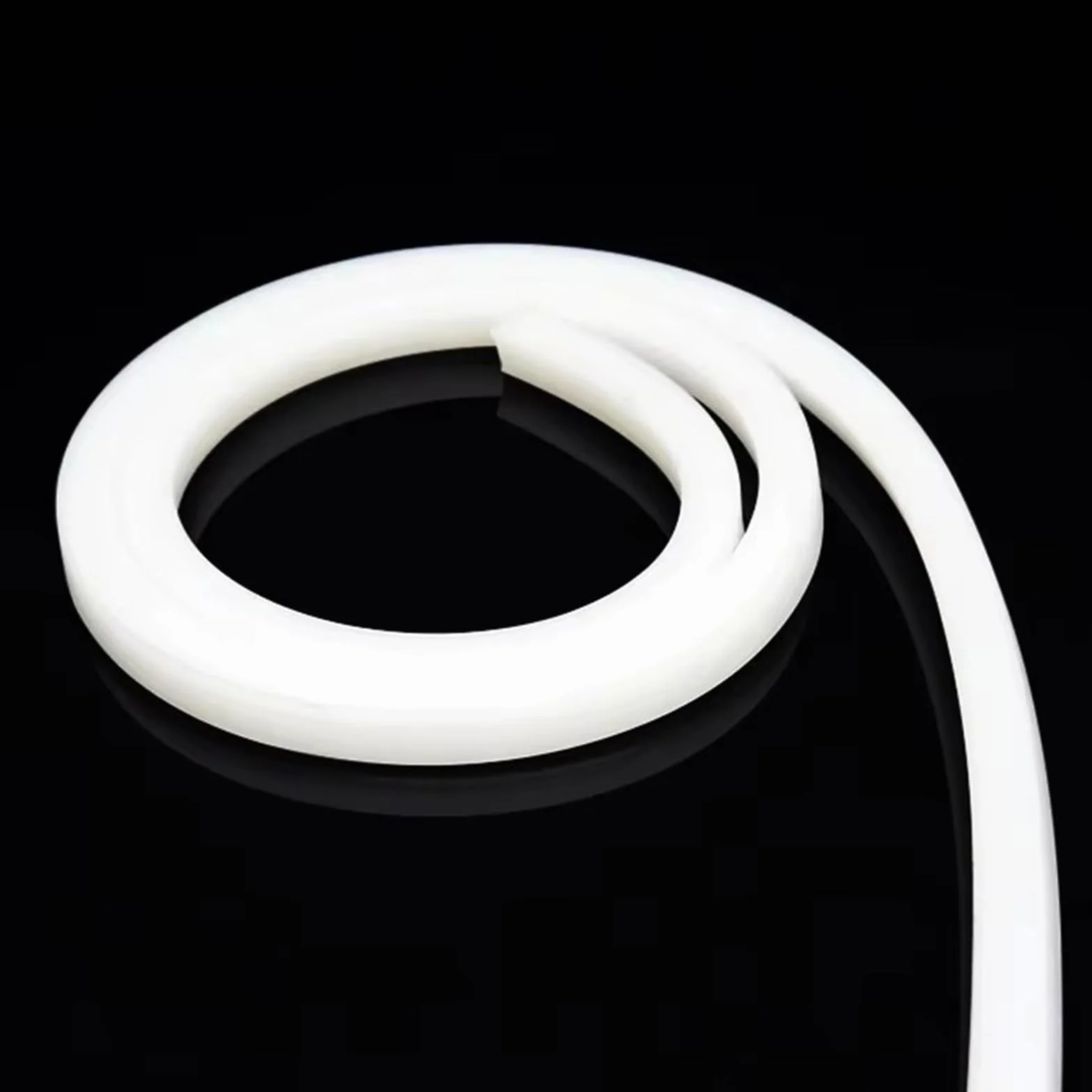 Solidna uszczelka z gumy silikonowej odporna na wysokie temperatury 1M, 5 mm x 5 mm / 10 mm / 15 mm / 20 mm / 30 mm (15 x 30 mm)