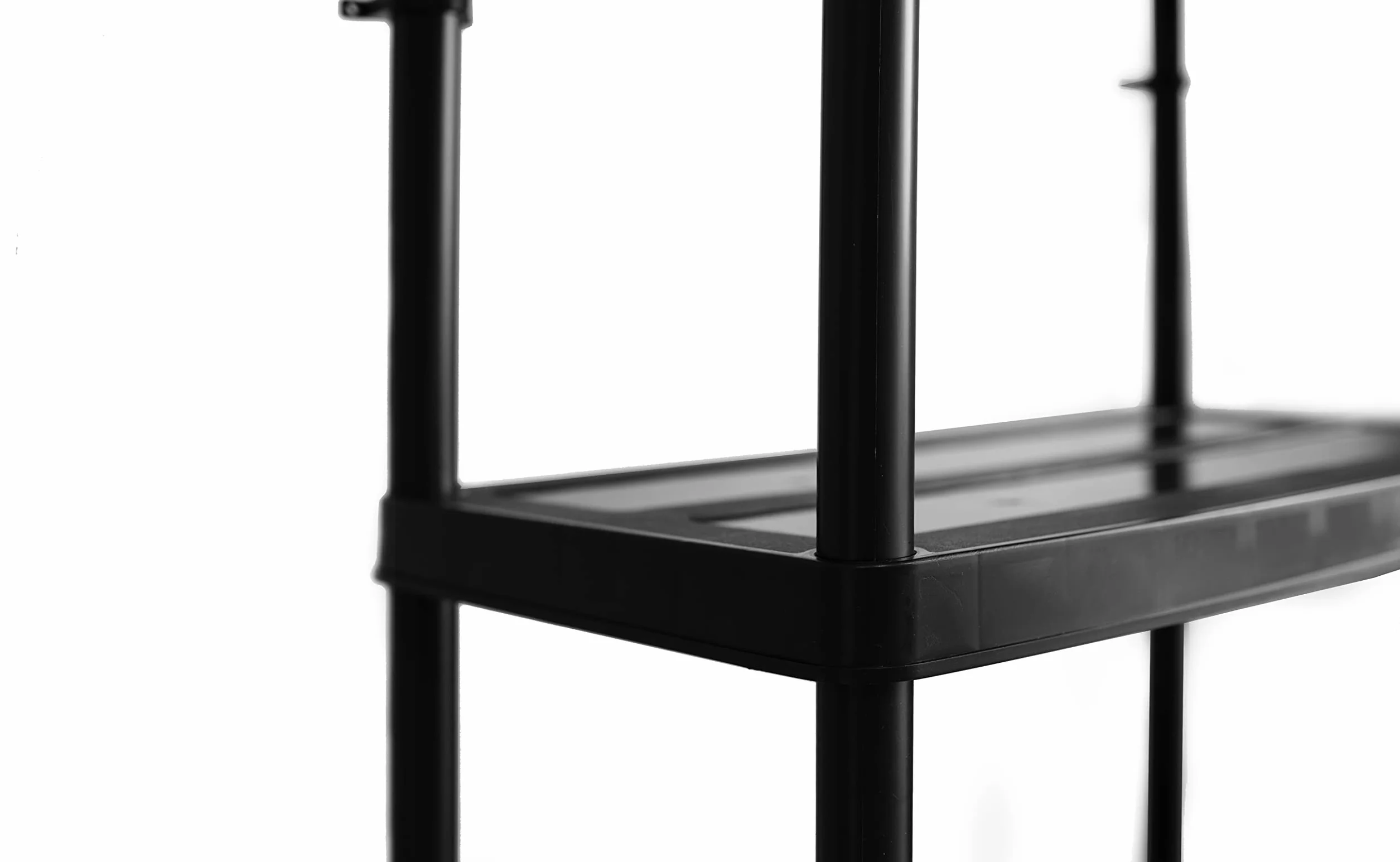 DRABEST Plastikowy regał magazynowy 5 Półek 180x74x40cm Udźwig 50kg na półkę