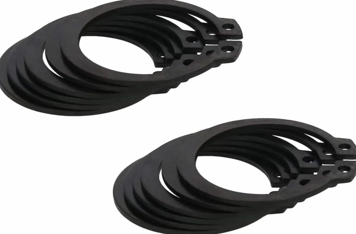 Pierścienie osadcze zewnętrzne, pierścienie 20 szt., stal 65Mn C-Clip, pierścień osadczy zewnętrzny 58-68 mm do samochodów, zaworów i łożysk(68mm)