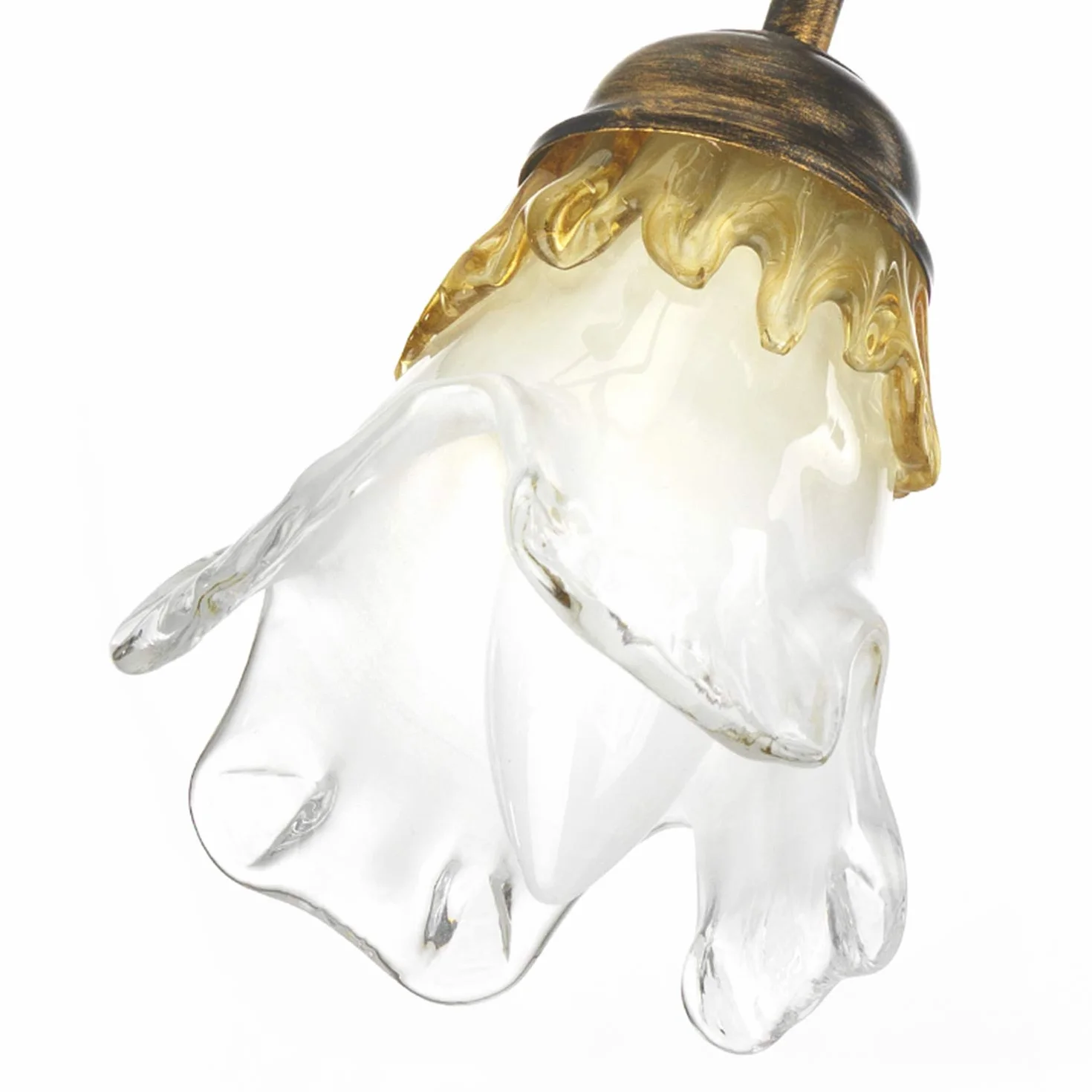ONLI Lampa ścienna Arianna 1 światło brąz