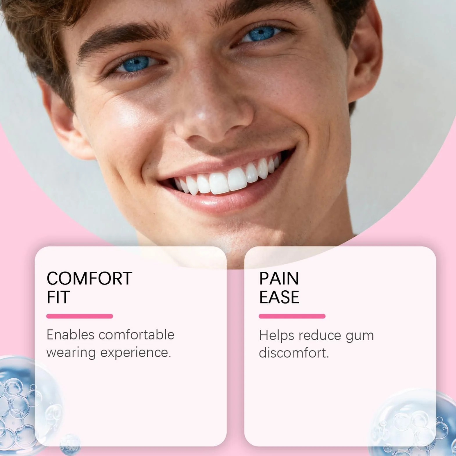 Klej do protez, 28 g, klej samoprzylepny do sztucznych zębów, naturalny klej do protez, do podróży, sklepu, na kemping i do codziennej rutyny