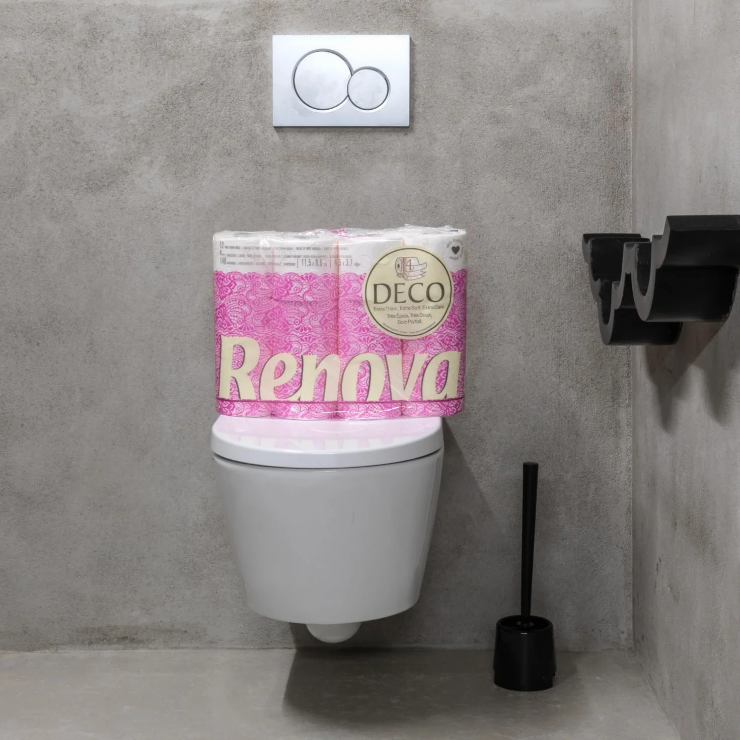 Renova 200043286, Papier toaletowy, 4-warstwowy, biały, perfumowany, 12 rolek
