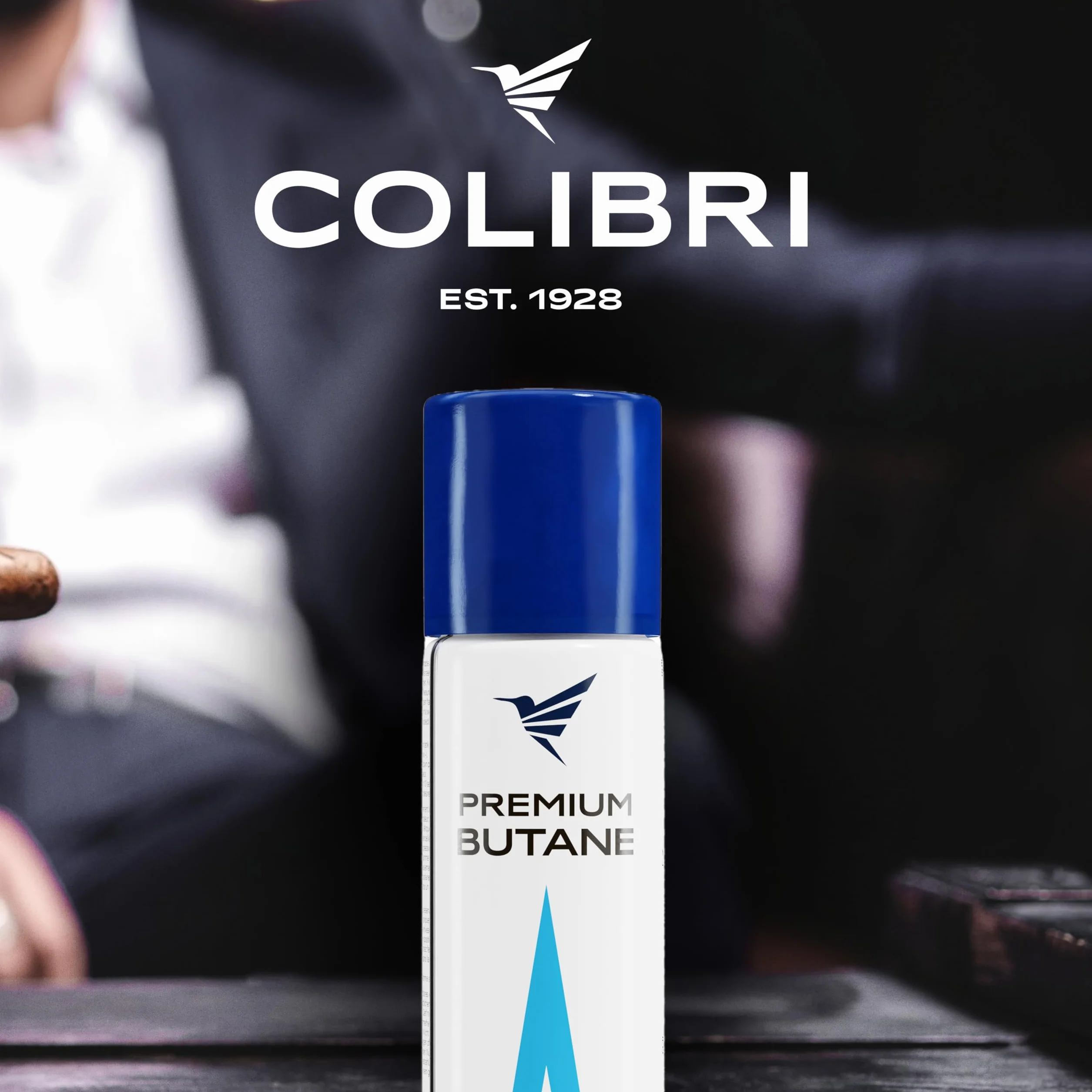 Colibri – gaz butanowy 300 ml do napełniania zapalniczek, palników flambirowych, kuchennych i Bunsena – butelka uzupełniająca gazem do zapalniczek z 99,9994% czystego butanu