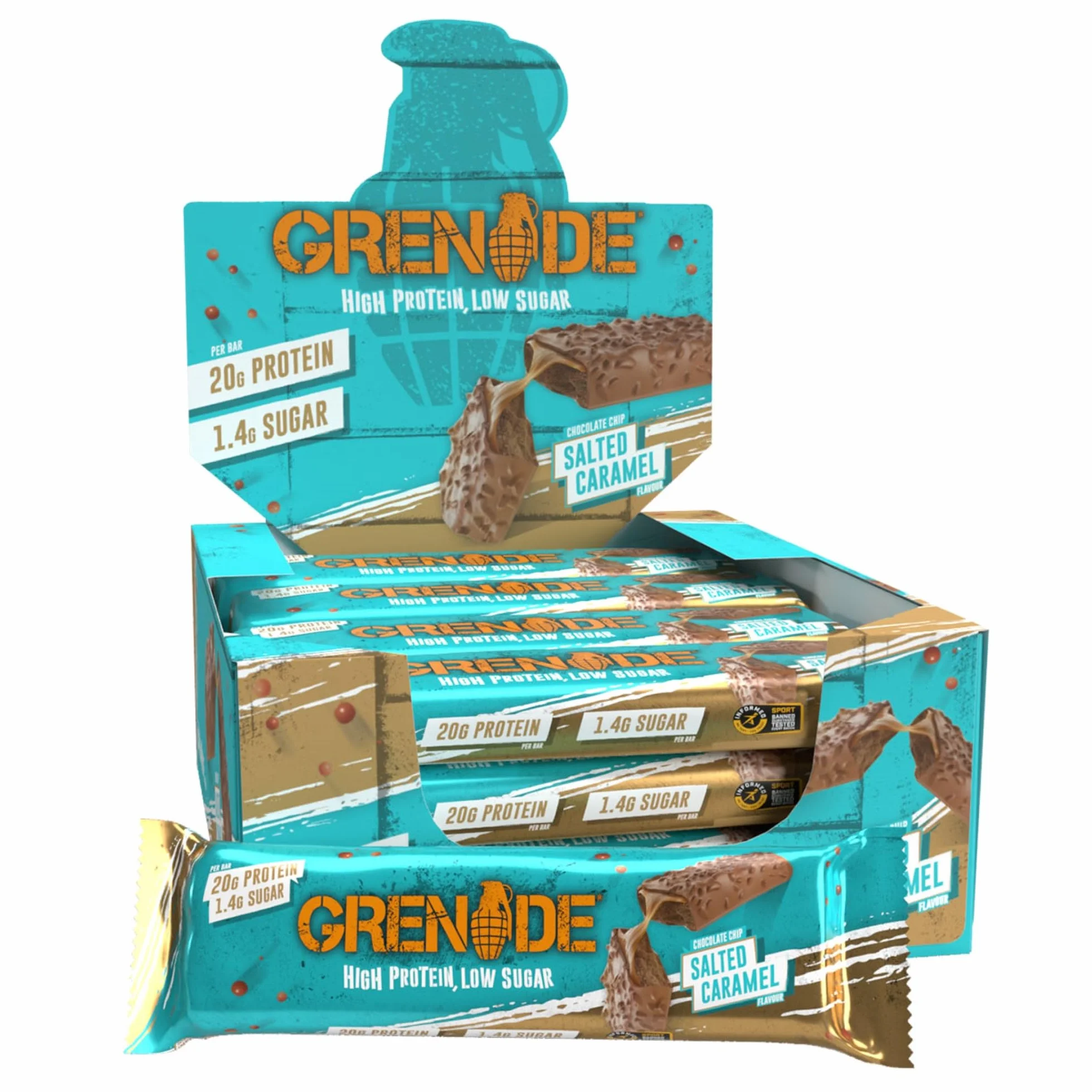 Grenade Carb Killa High Protein Low Carb Bar, 12 x 60 g