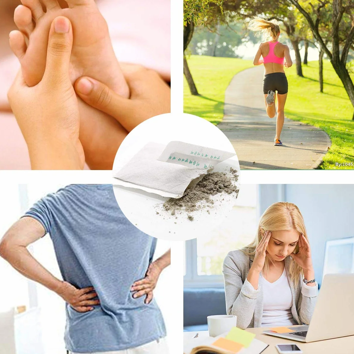 Detox Foot Patch 100 sztuk Łatek do Detoksykacji Stóp