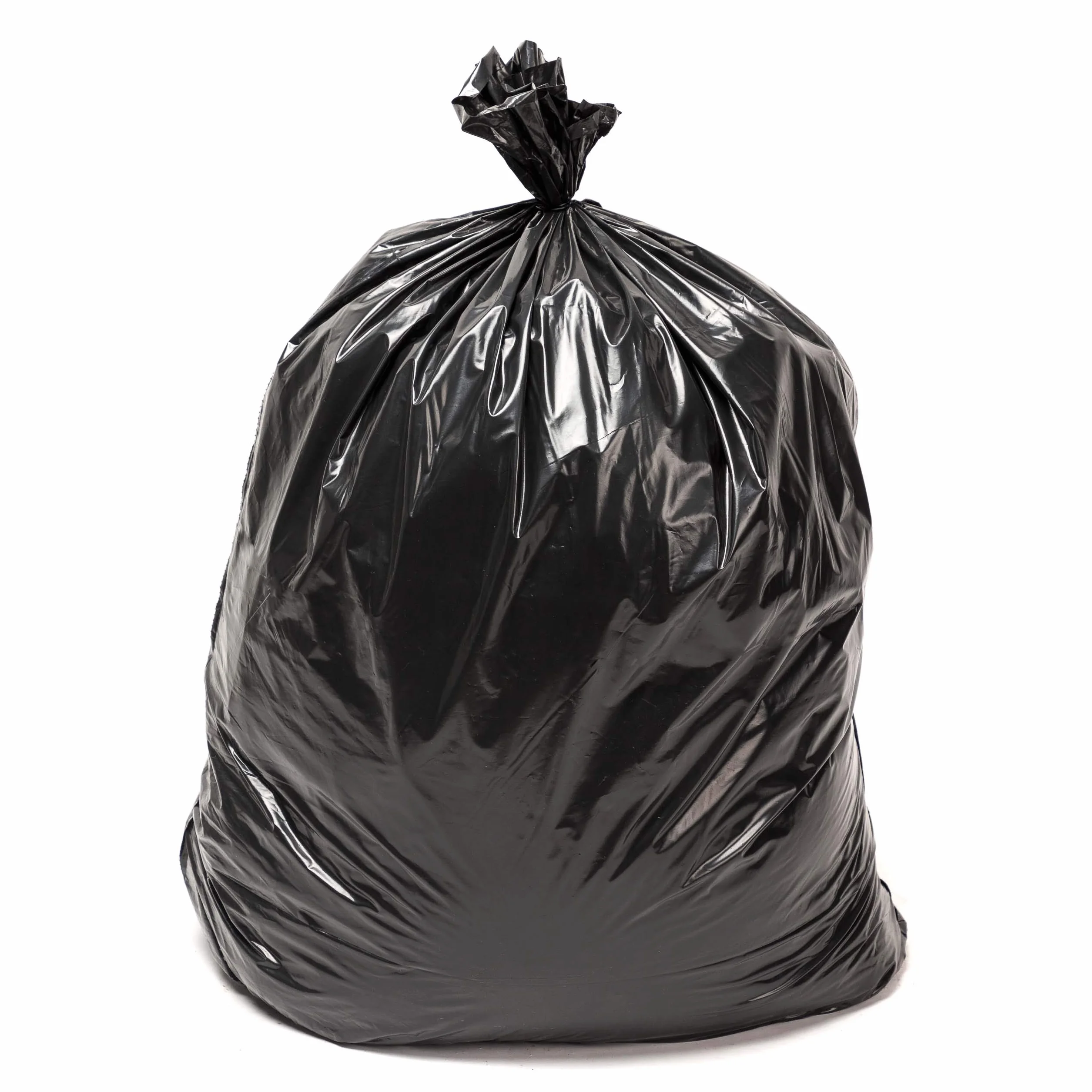 Worki na śmieci, odporne na obciążenia do 85 kg, w 100% z recyklingu, przyjazne dla środowiska i szczelne, pojemność 70 l