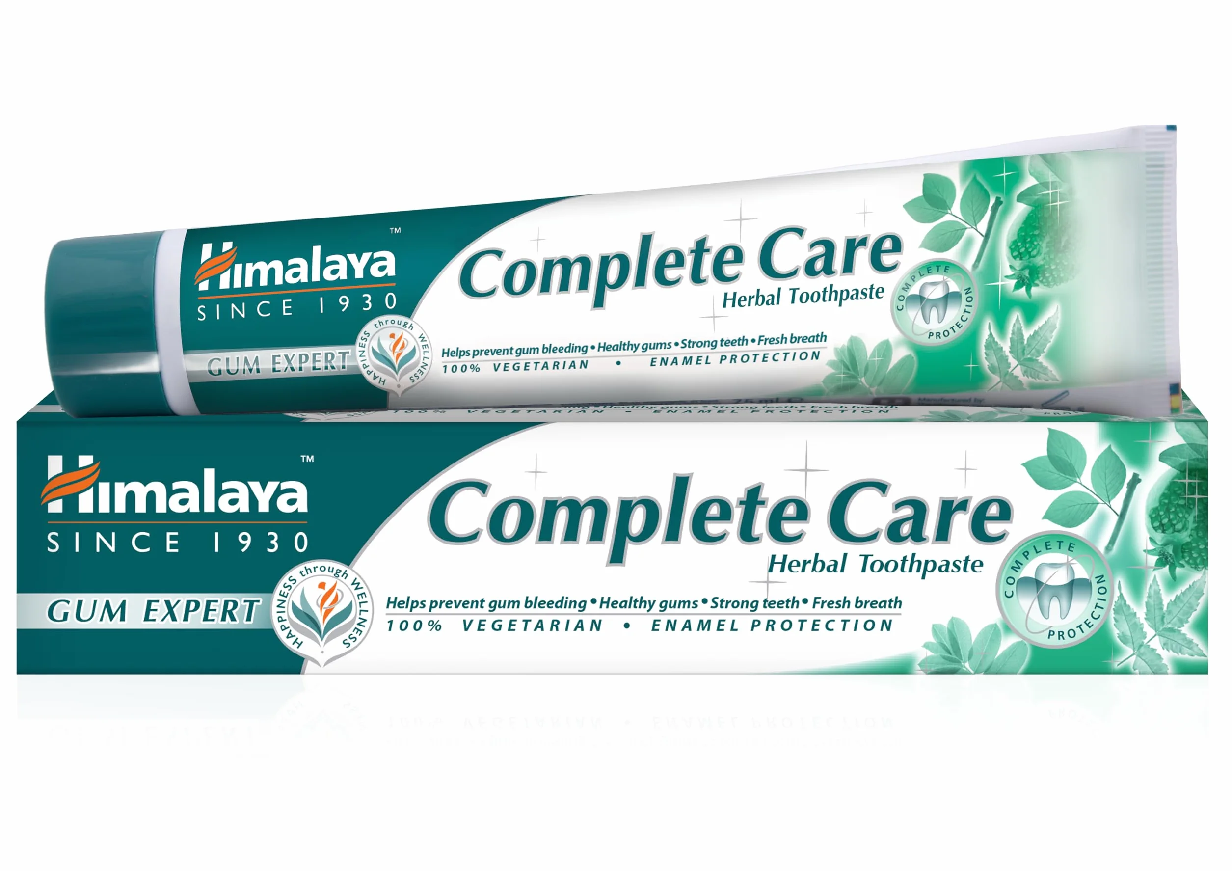 Himalaya Herbals Complete Care Herbal Gum Expert Toothpaste 75ml e - 100% Vegetarian & Free from Parabens