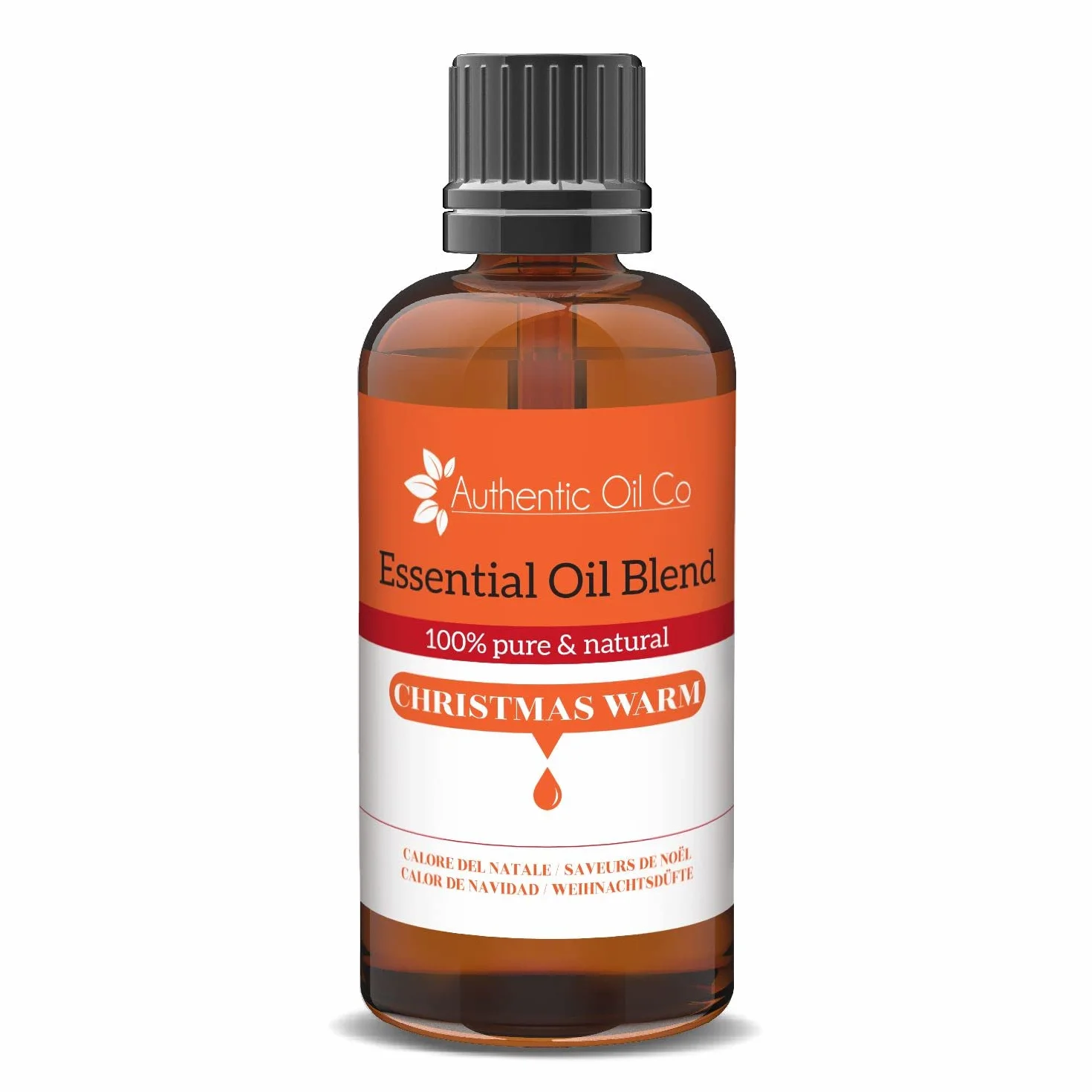 Świąteczna Ciepła Mieszanka Olejków Esencjonalnych — 100% Naturalny, 100ml